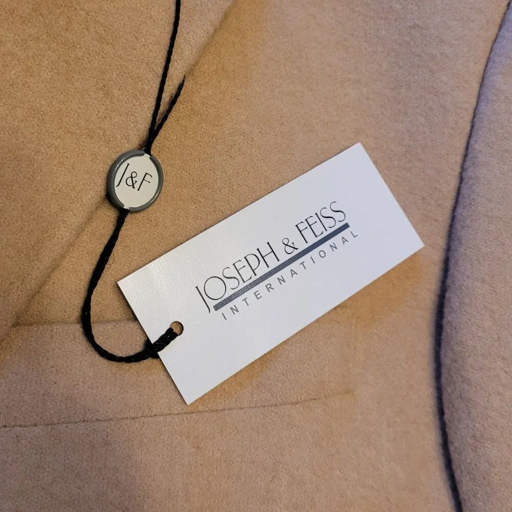 Joseph & Feiss Camelhair Regular Fit Sport Coat Blazer
